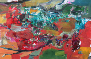 Een seconde, 200 x 130 cm
